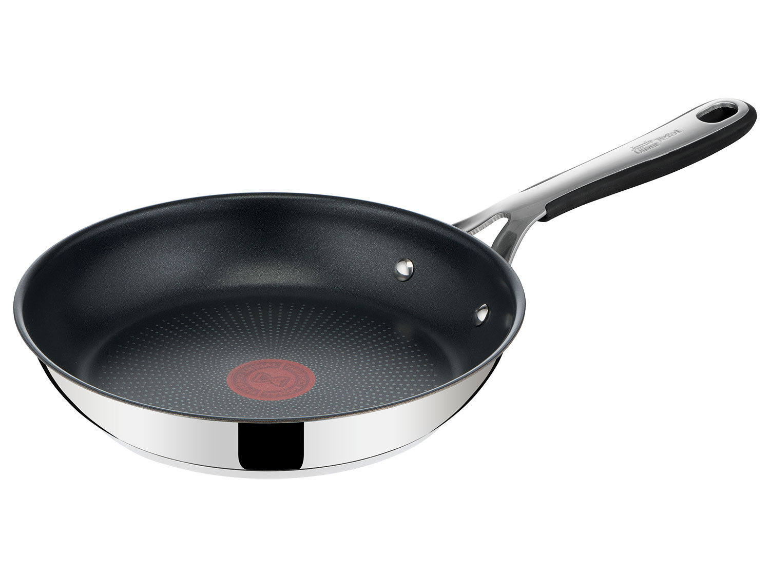 Jamie Oliver by Tefal Patelnia ze stali szlachetnej z kolekcji Jamie Olivera, Ø 24 cm