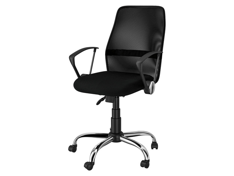 Pełny ekran: LIVARNO home Krzesło obrotowe, ergonomiczny kształt - zdjęcie 1