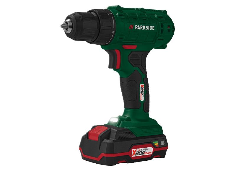 Wiertarko-wkrętarka Parkside X20V Team: narzędzie bezprzewodowe.