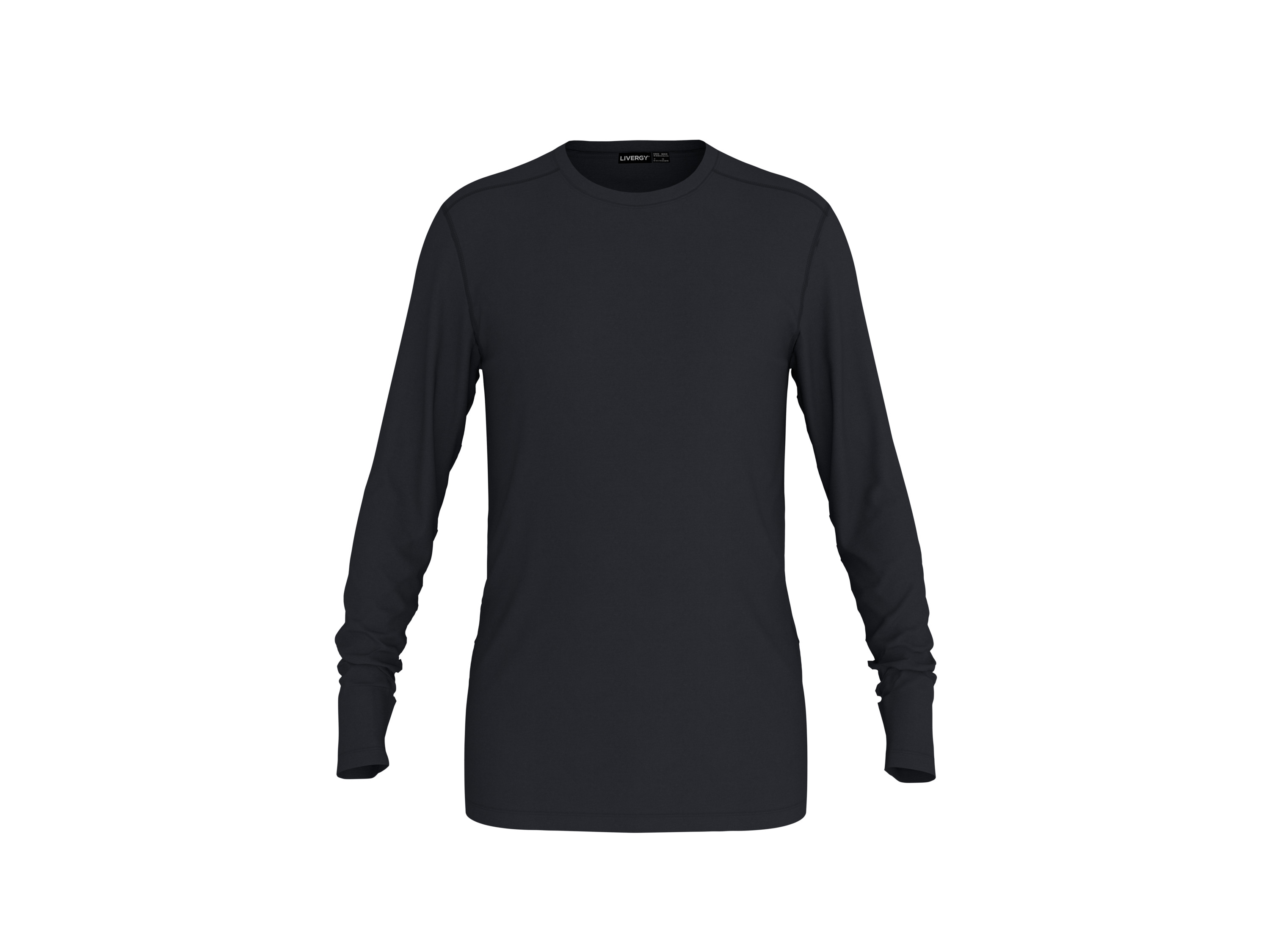 ESMARA MEN Koszulka termoaktywna męska (Czarny, XL (56/58))