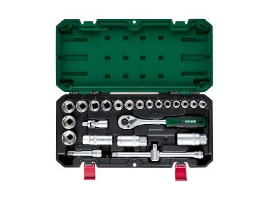 PARKSIDE® Zestaw kluczy nasadowych, 24 elementy