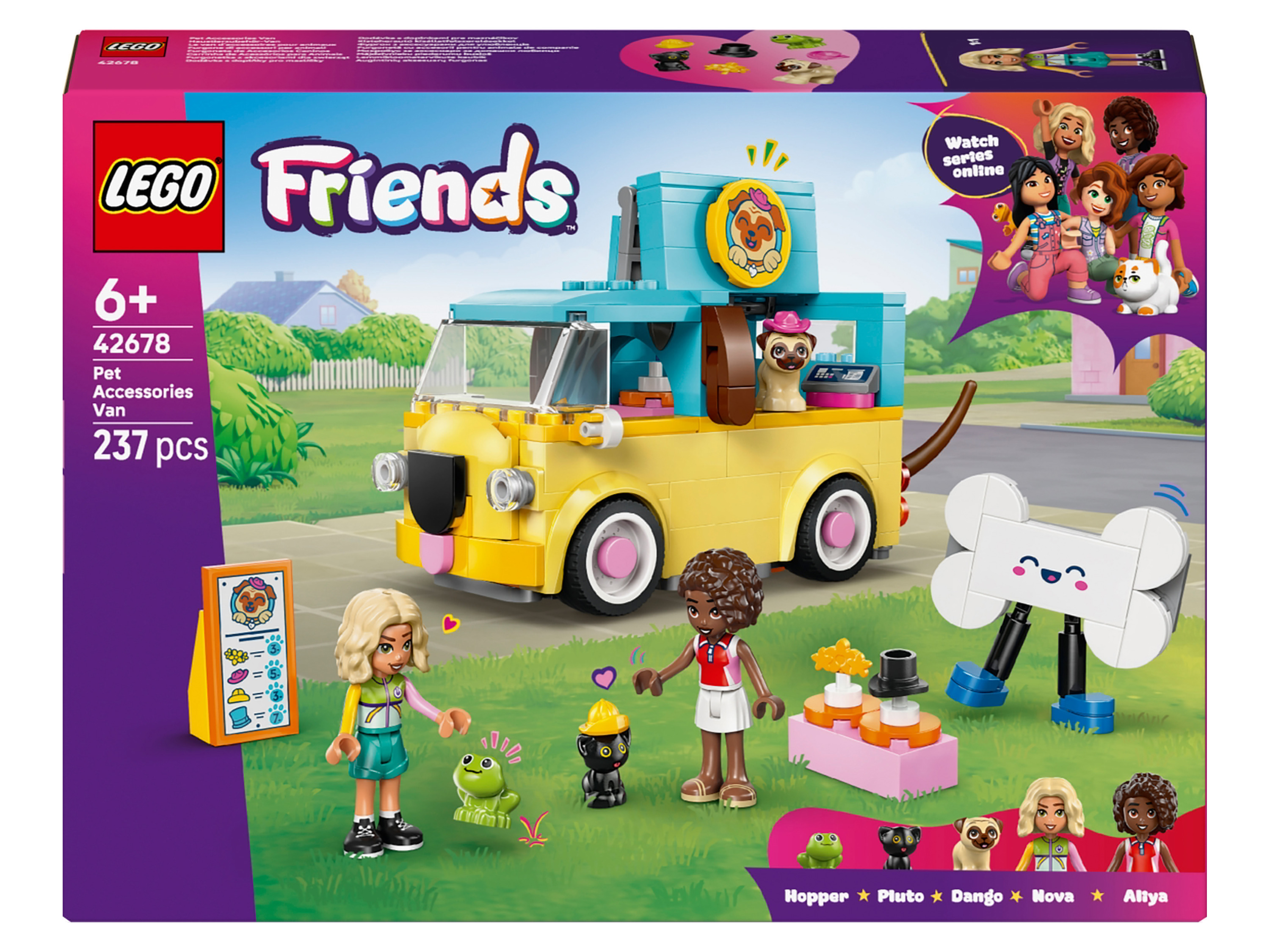 LEGO® Friends 42678 Furgonetka z akcesoriami dla zwierząt