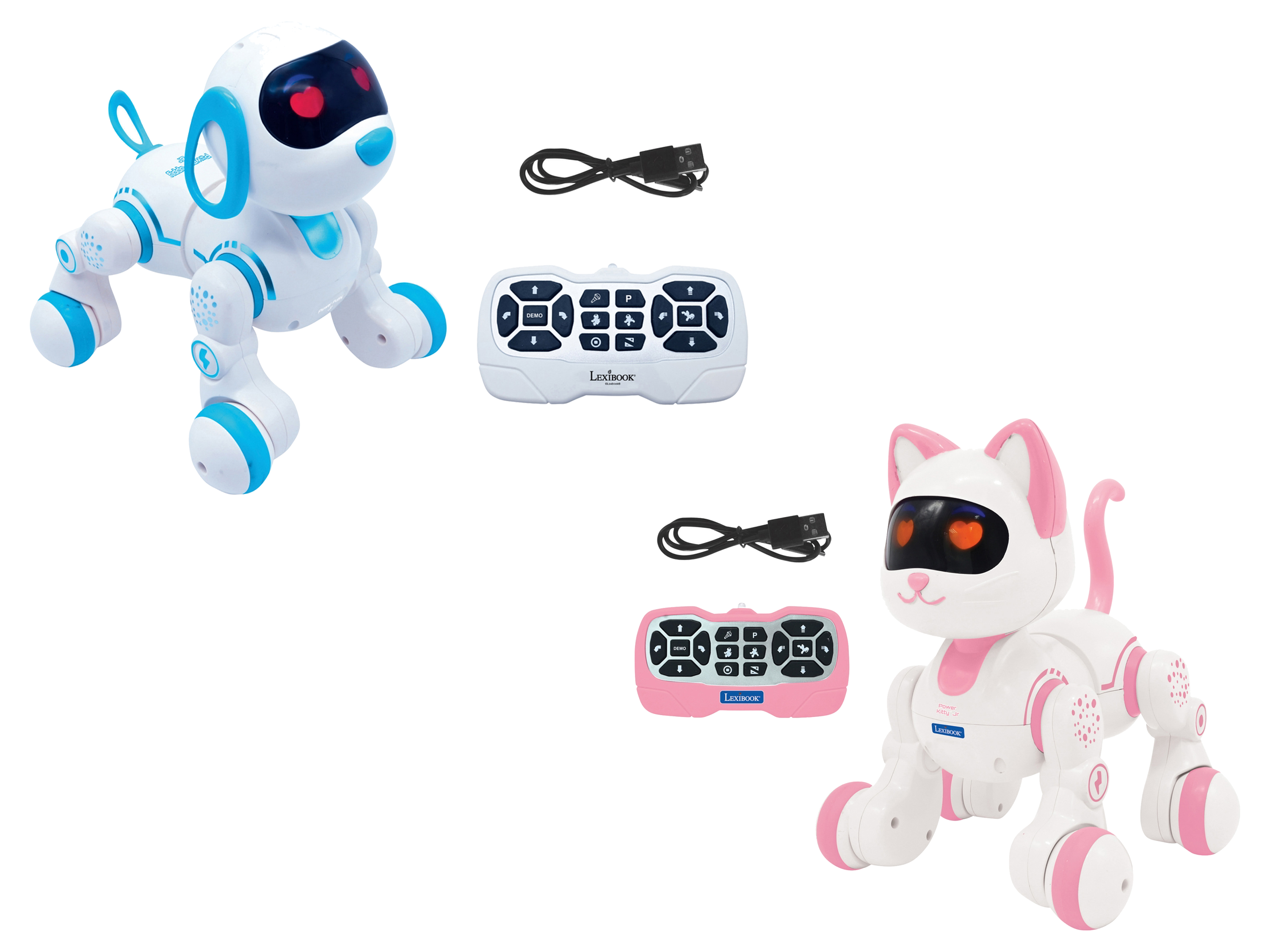 LEXIBOOK Robot zdalnie sterowany kot lub pies