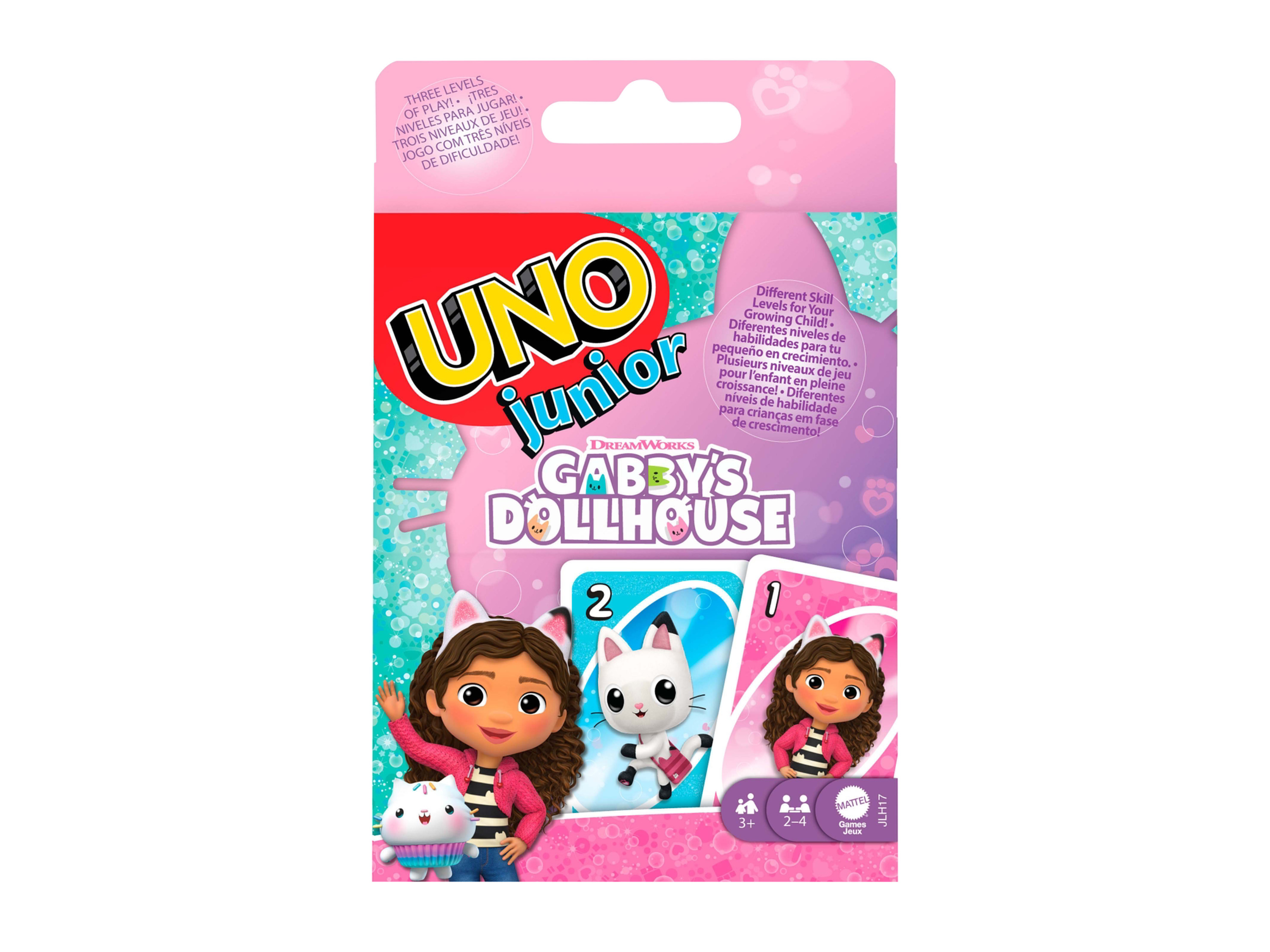 UNO Karty do gry (Koci domek Gabby)