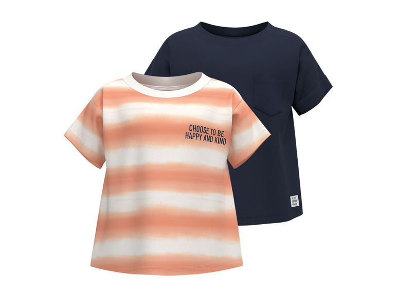 Pełny ekran: lupilu® T-shirt dla chłopca, 2 szt., z okrągłym dekoltem - zdjęcie 8