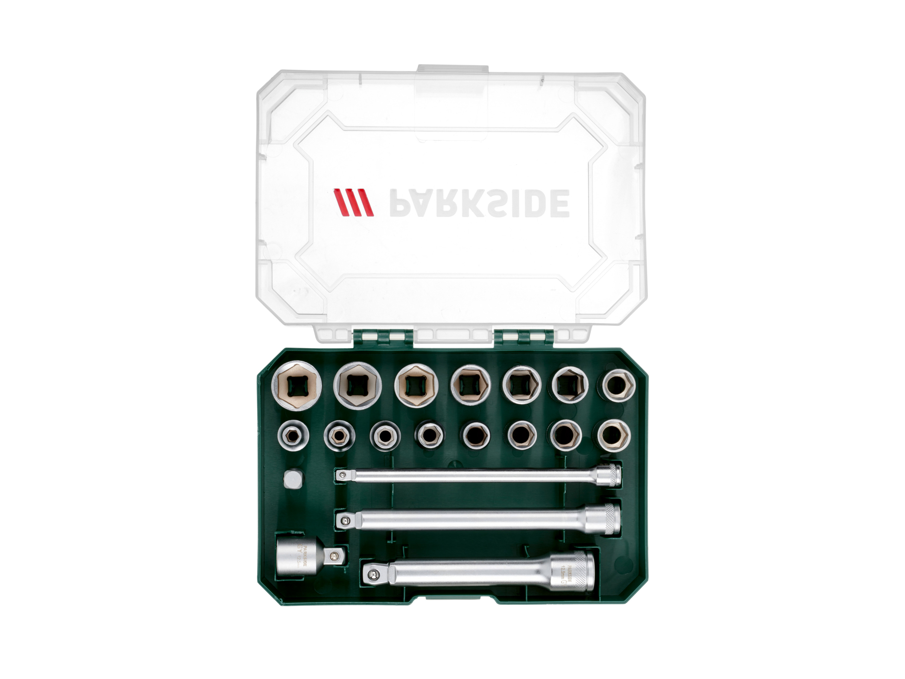 PARKSIDE® Zestaw 2 grzechotek lub zestaw kluczy nasadowych, 20 elementów