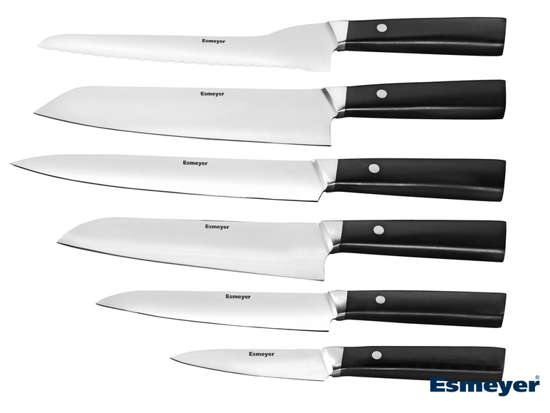 Pełny ekran: Esmeyer Zestaw noży ze stali szlachetnej, 6 elementów - zdjęcie 1