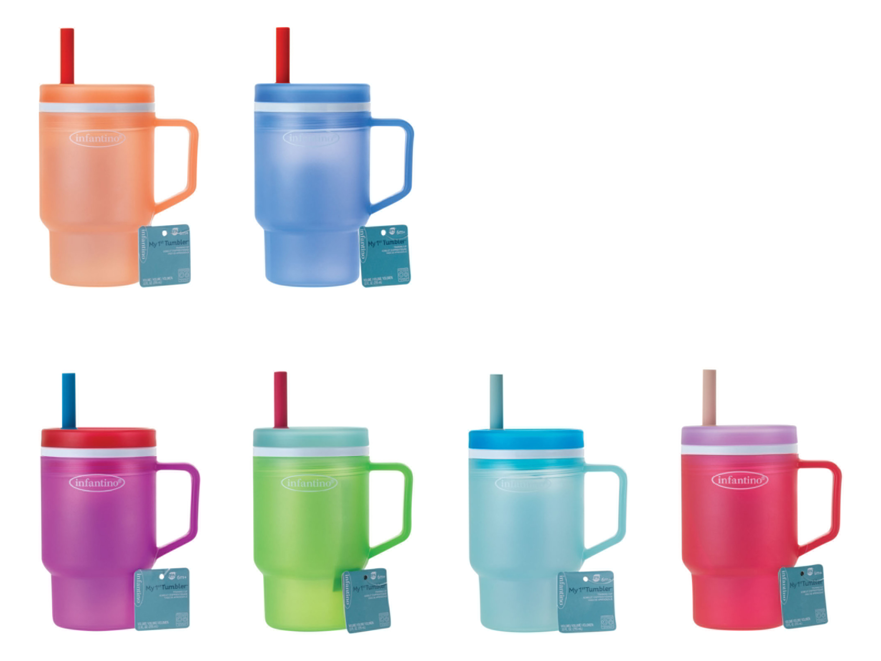 INFANTINO Butelka do picia My 1st Tumbler, 295 ml