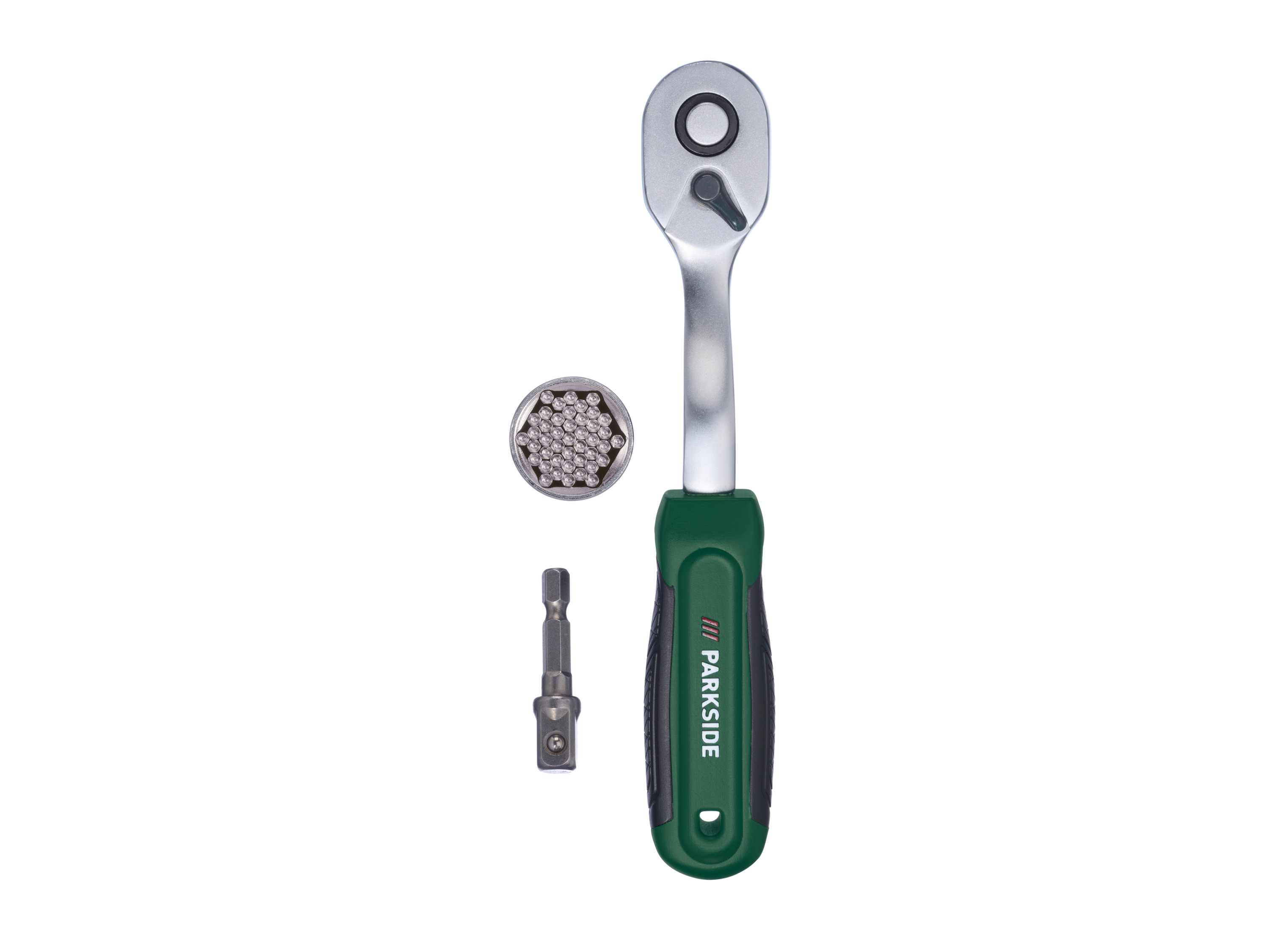 PARKSIDE® Zestaw grzechotek z uniwersalnym kluczem nasadowym PRMS 21 B1 / Zestaw kluczy uniwersalnych (Uniwersalny klucz z grzechotką)