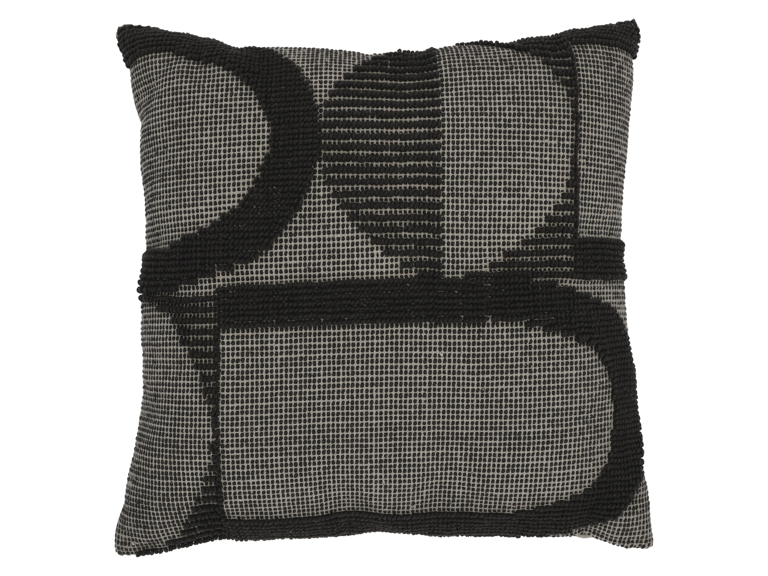 LIVARNO® Poduszka dekoracyjna, 45 x 45 cm (Geometria/antracyt)