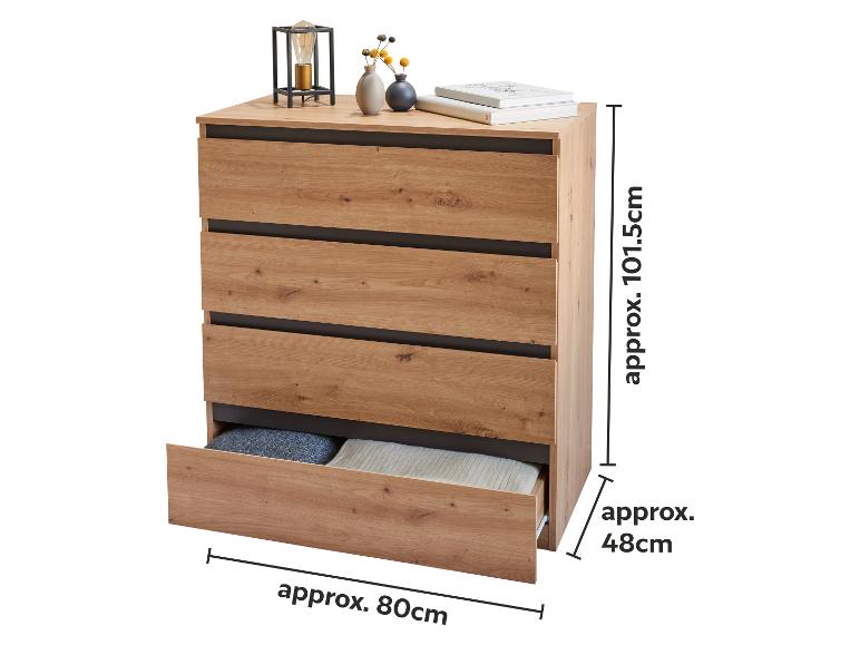 Komoda Genf, 4 szuflady