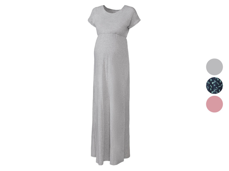 Pełny ekran: ESMARA® Sukienka ciążowa maxi z bawełną organiczną - zdjęcie 2