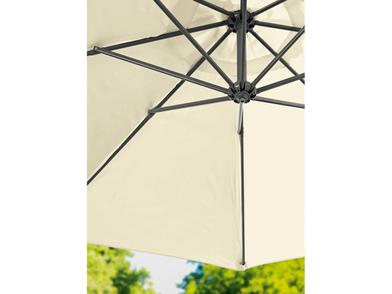 Pełny ekran: LIVARNO home Parasol przeciwsłoneczny, beżowy - zdjęcie 9