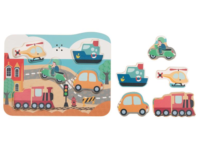 Puzzle z efektem dźwiękowym, 6 elementów