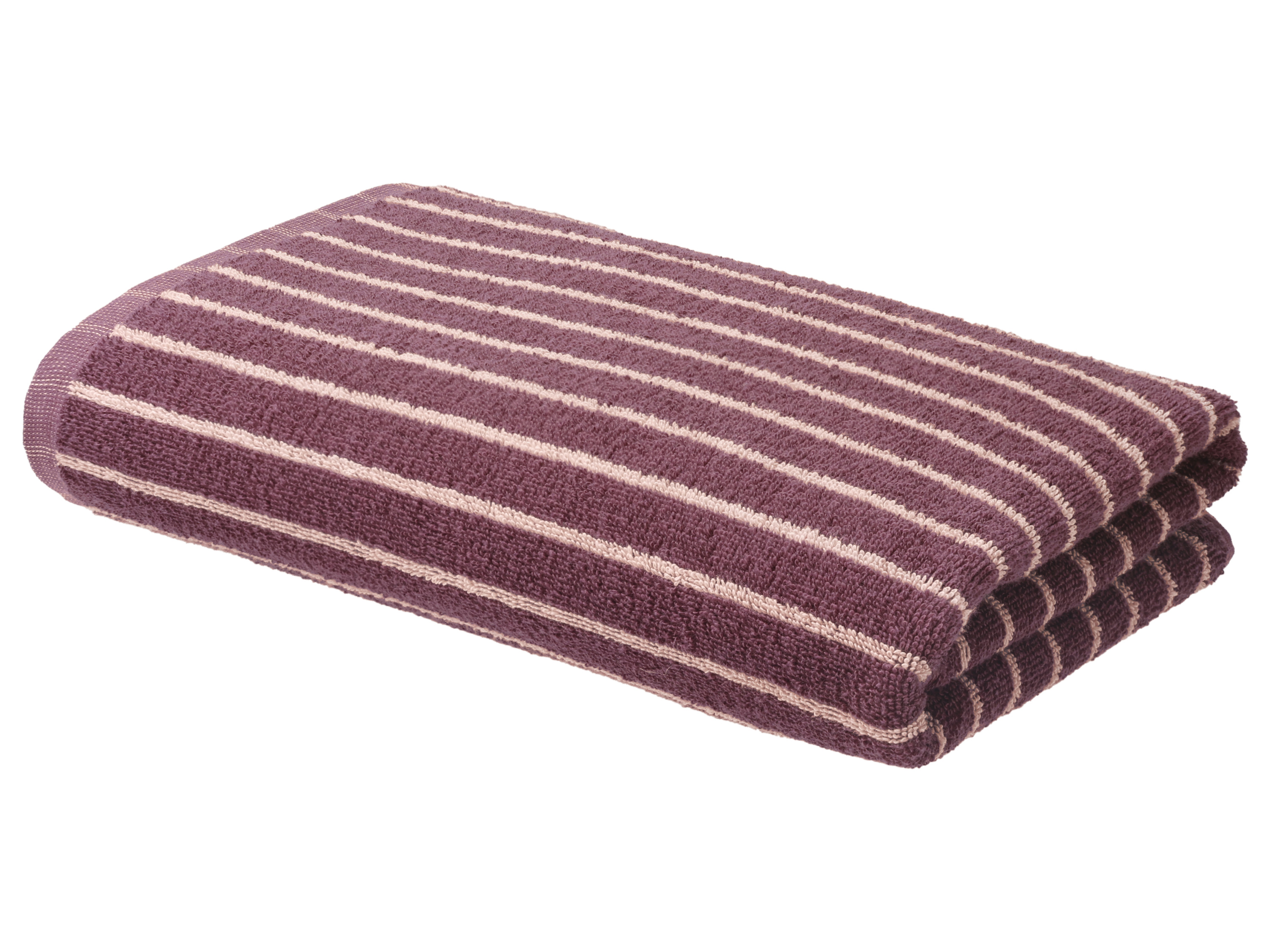 LIVARNO® Ręcznik kąpielowy frotte, 70 x 140 cm (jasnoróżowy/ciemny różowy)