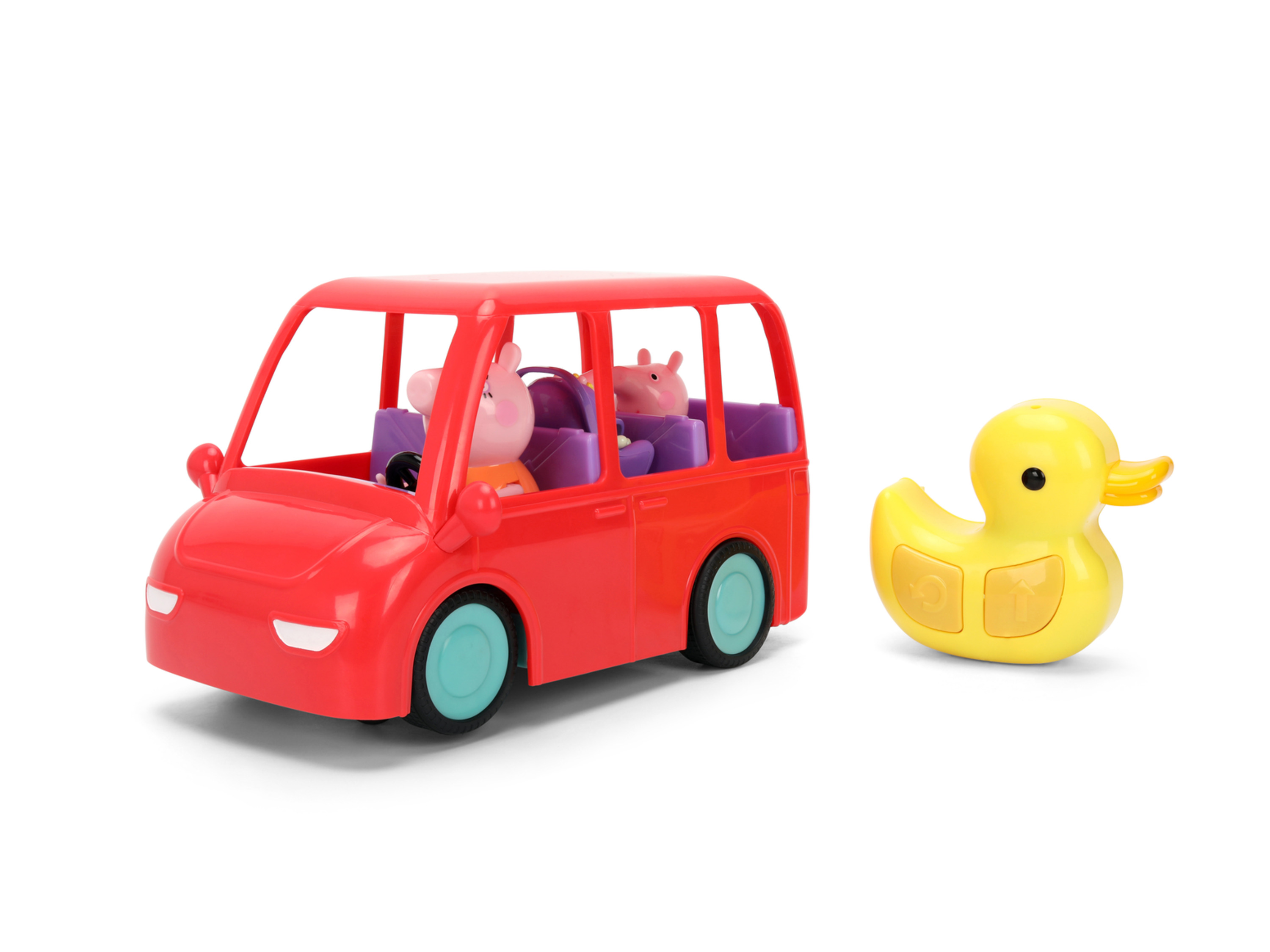 JADA Samochód rodzinny RC »Peppa Pig«, 5-elementowy.