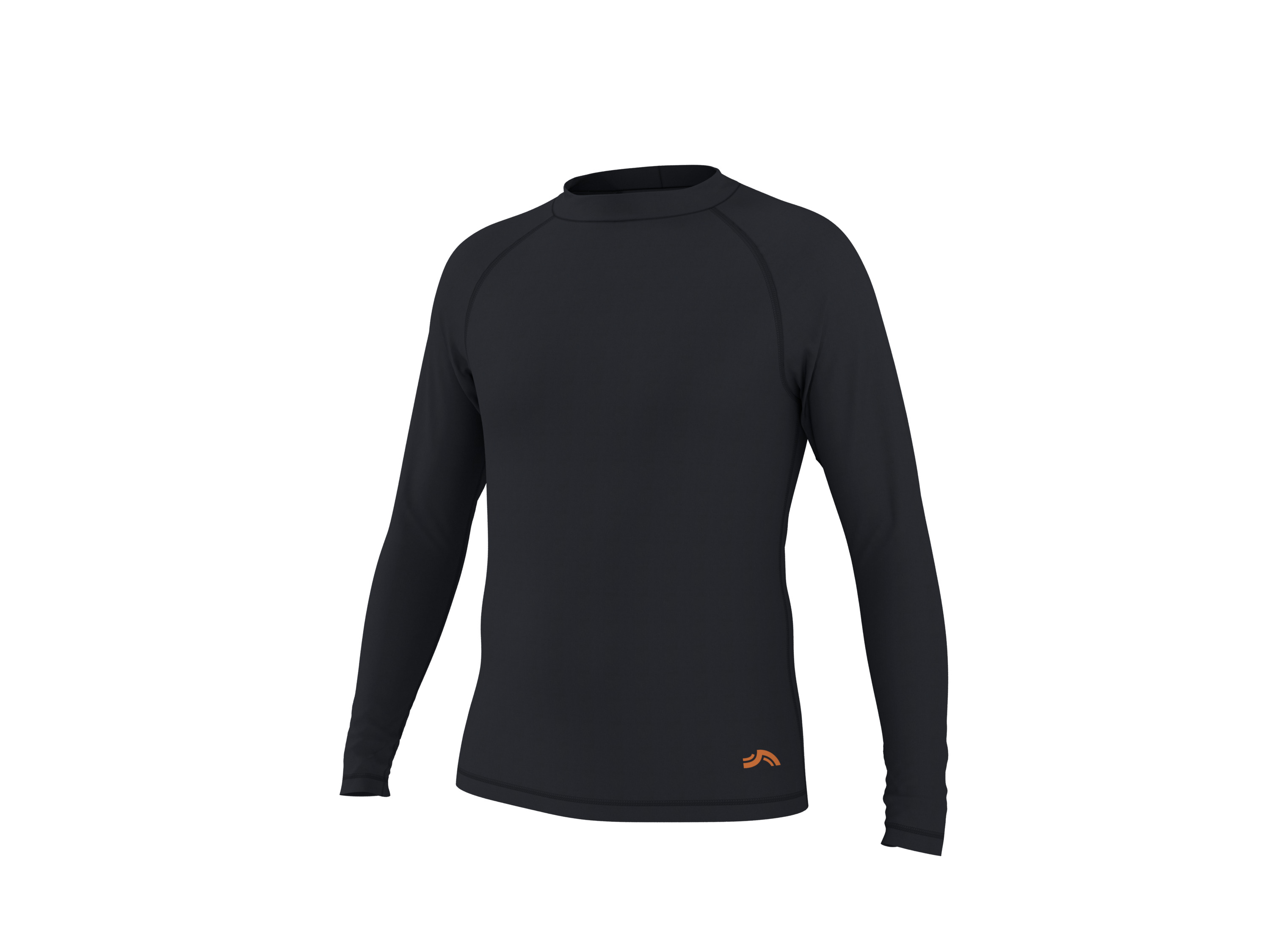 CRIVIT Koszulka do pływania UV męska (Czarny, S (44/46))