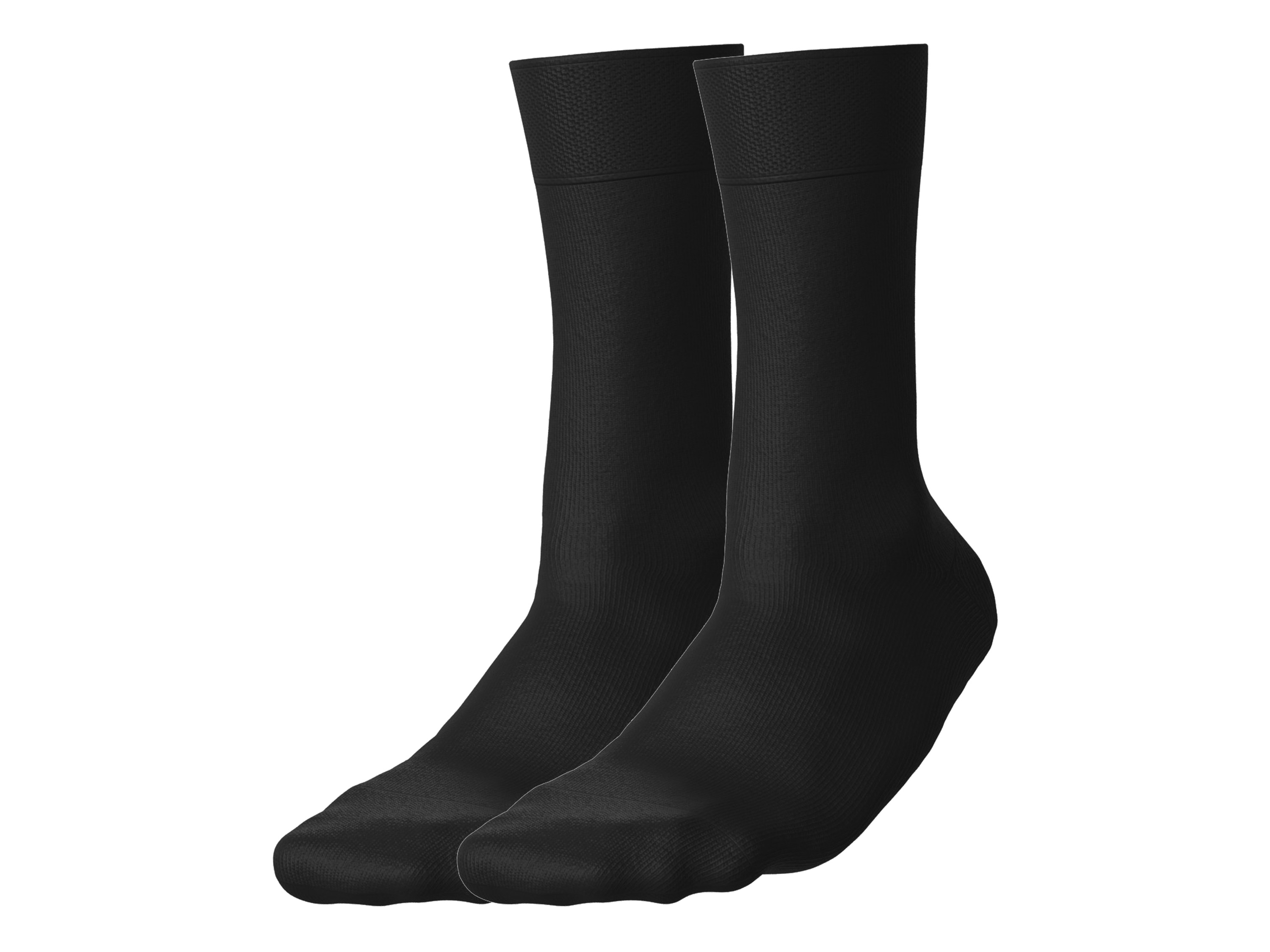 esmara® Skarpetki damskie z bawełną, 2 pary 