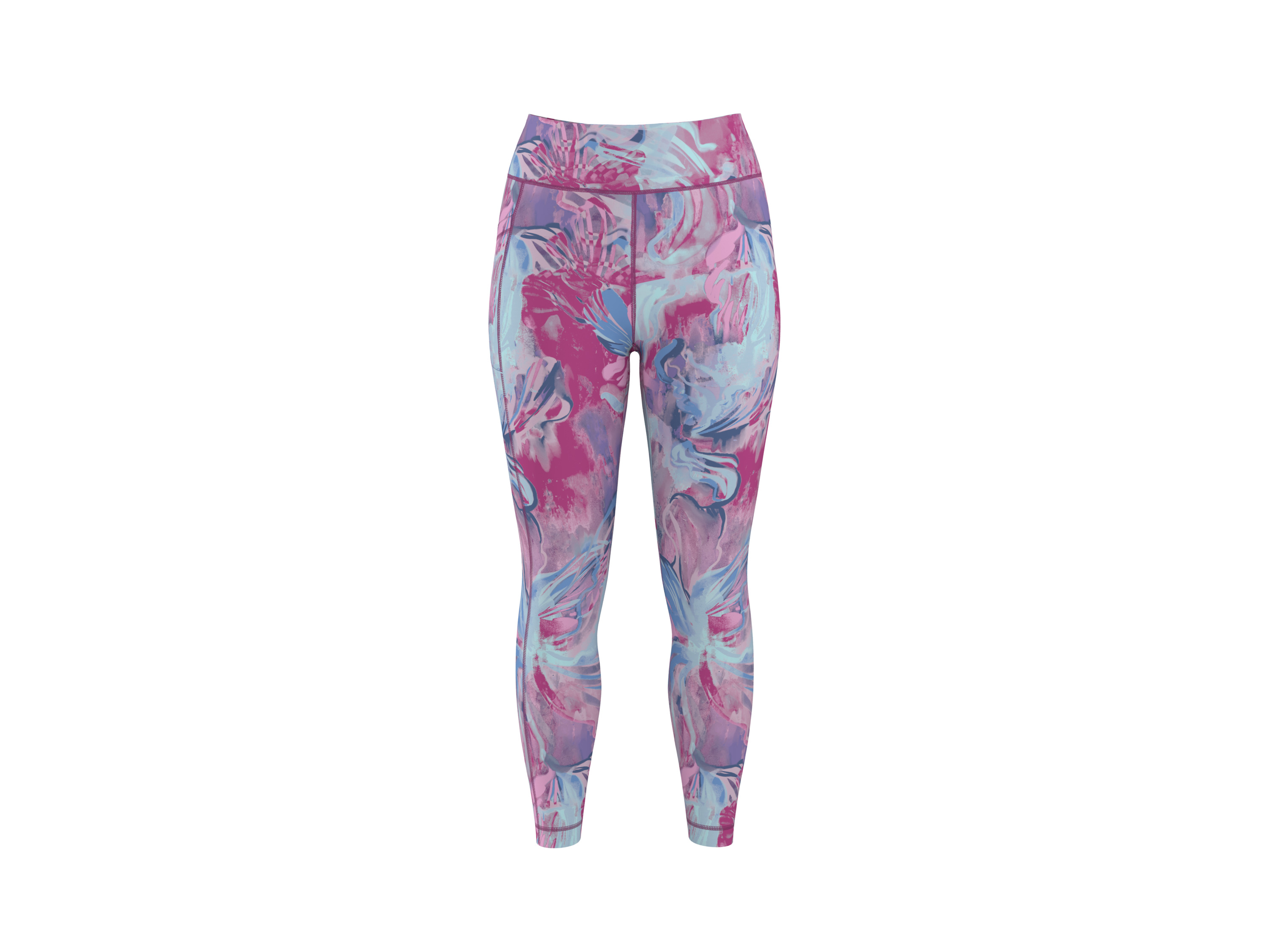 CRIVIT Legginsy funkcyjne damskie (Wzorzysty, XS (32/34))