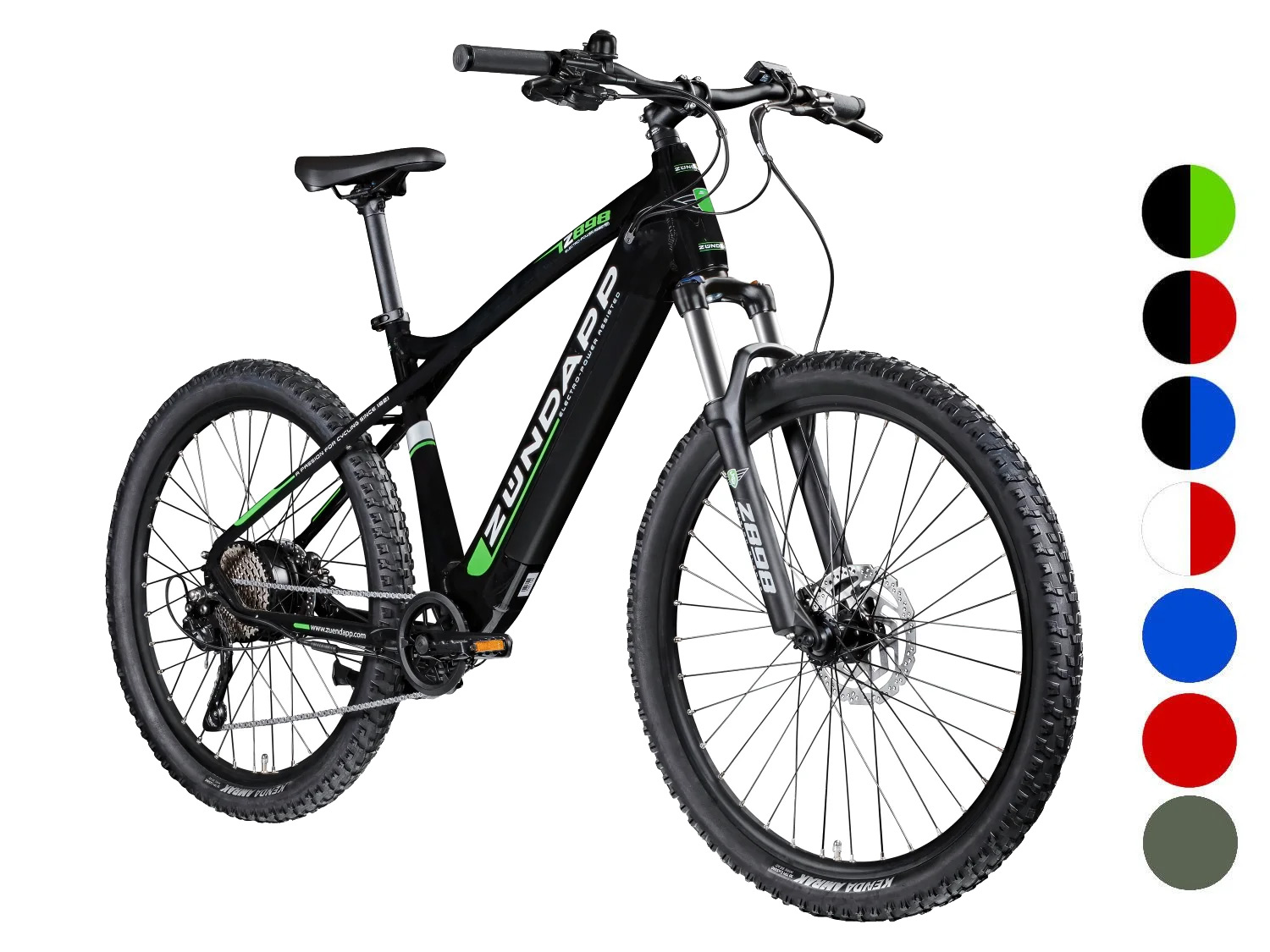 Zündapp Rower elektryczny górski »Z898«, 27,5 cala