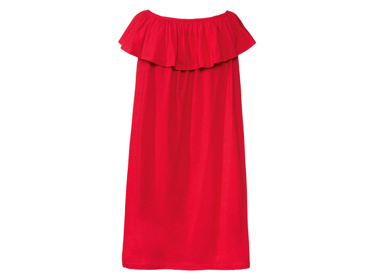 Pełny ekran: ESMARA® Sukienka damska bawełniana z dekoltem typu carmen - zdjęcie 3