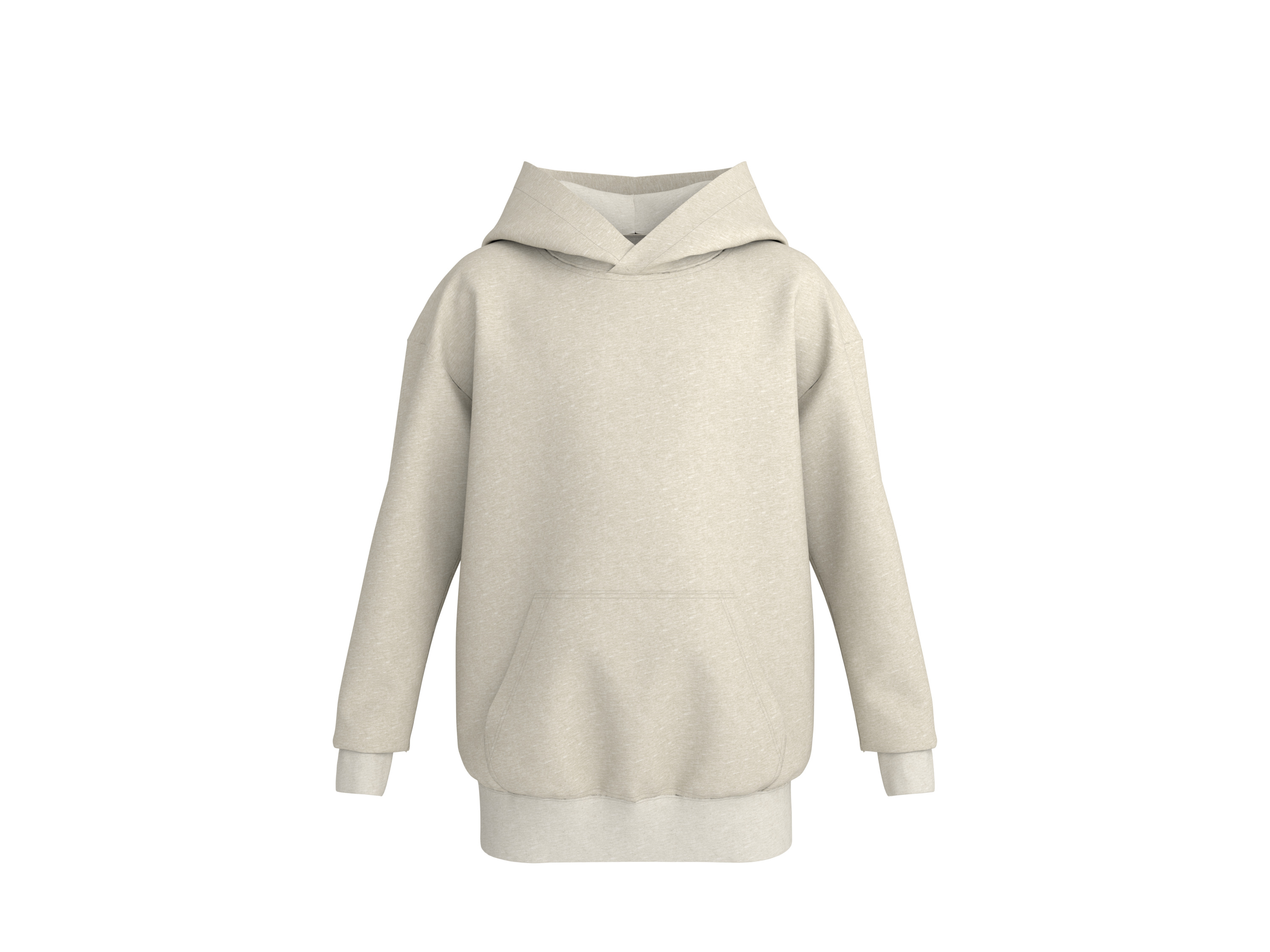 ESMARA KIDS Bluza dresowa z kapturem dziecięca (Beżowy, 134/140)