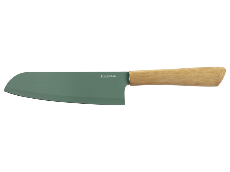 Pełny ekran: ERNESTO® Nóż lub Zestaw 2 noży ze stali szlachetnej z bambusową rękojeścią - zdjęcie 7