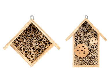 dobar Domek dla dzikich pszczół i owadów, z drewna