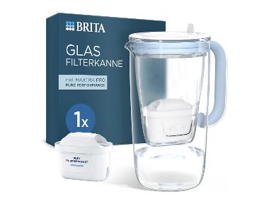 BRITA Szklany dzbanek na wodę, z 1x MAXTRA PRO Pure Performance.