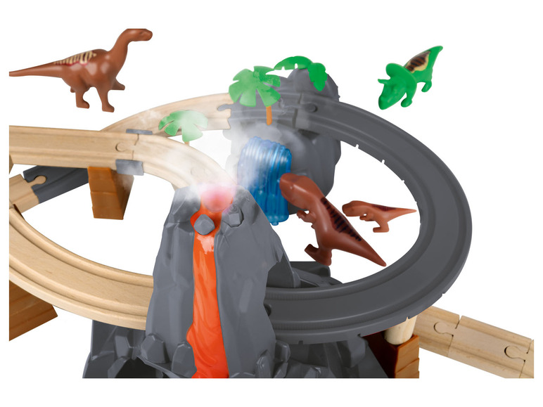 Pełny ekran: Playtive Drewniana kolejka Pociąg miejski lub Park dinozaurów - zdjęcie 14