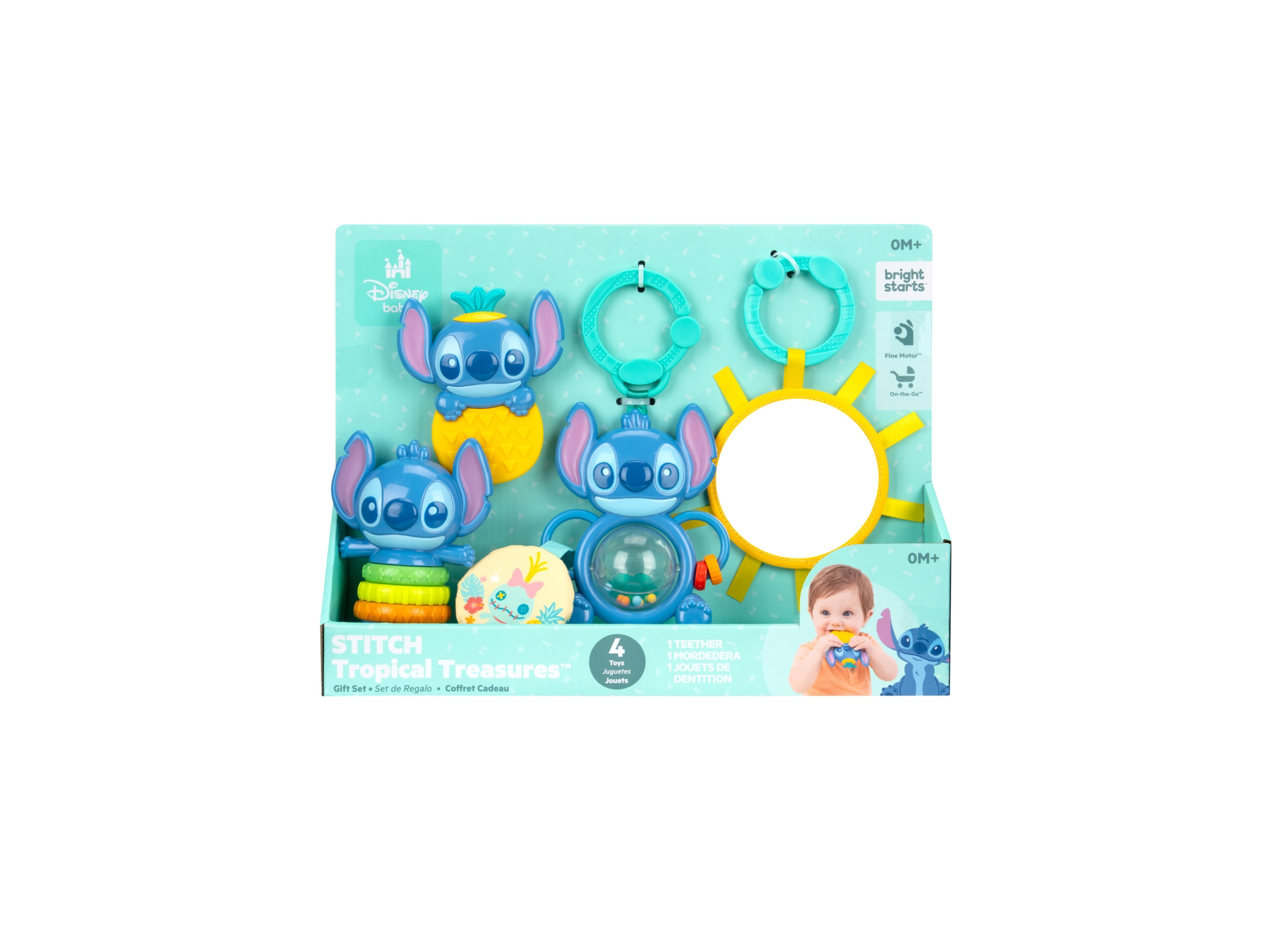 BRIGHT STARTS™ Zestaw sensoryczno-motoryczny (Stitch)