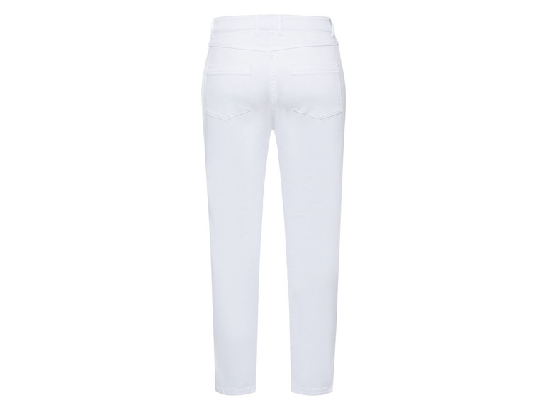 Pełny ekran: esmara® Spodnie robocze damskie, białe, 1 para - zdjęcie 7