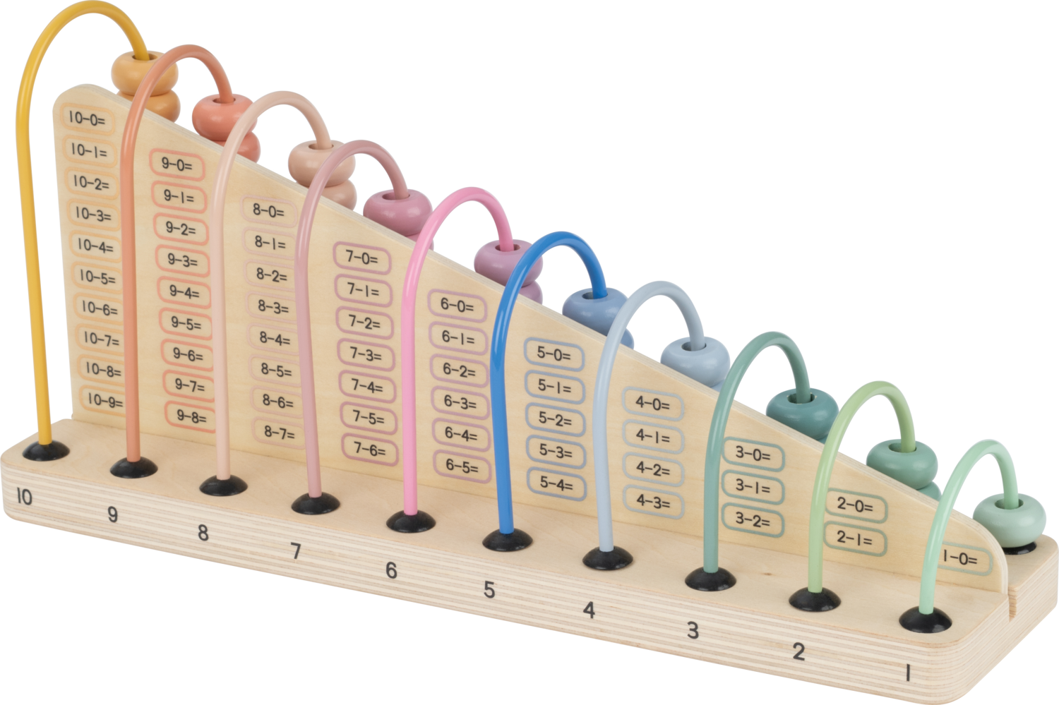 LUPILU® Drewniane zabawki Montessori (Liczydło)