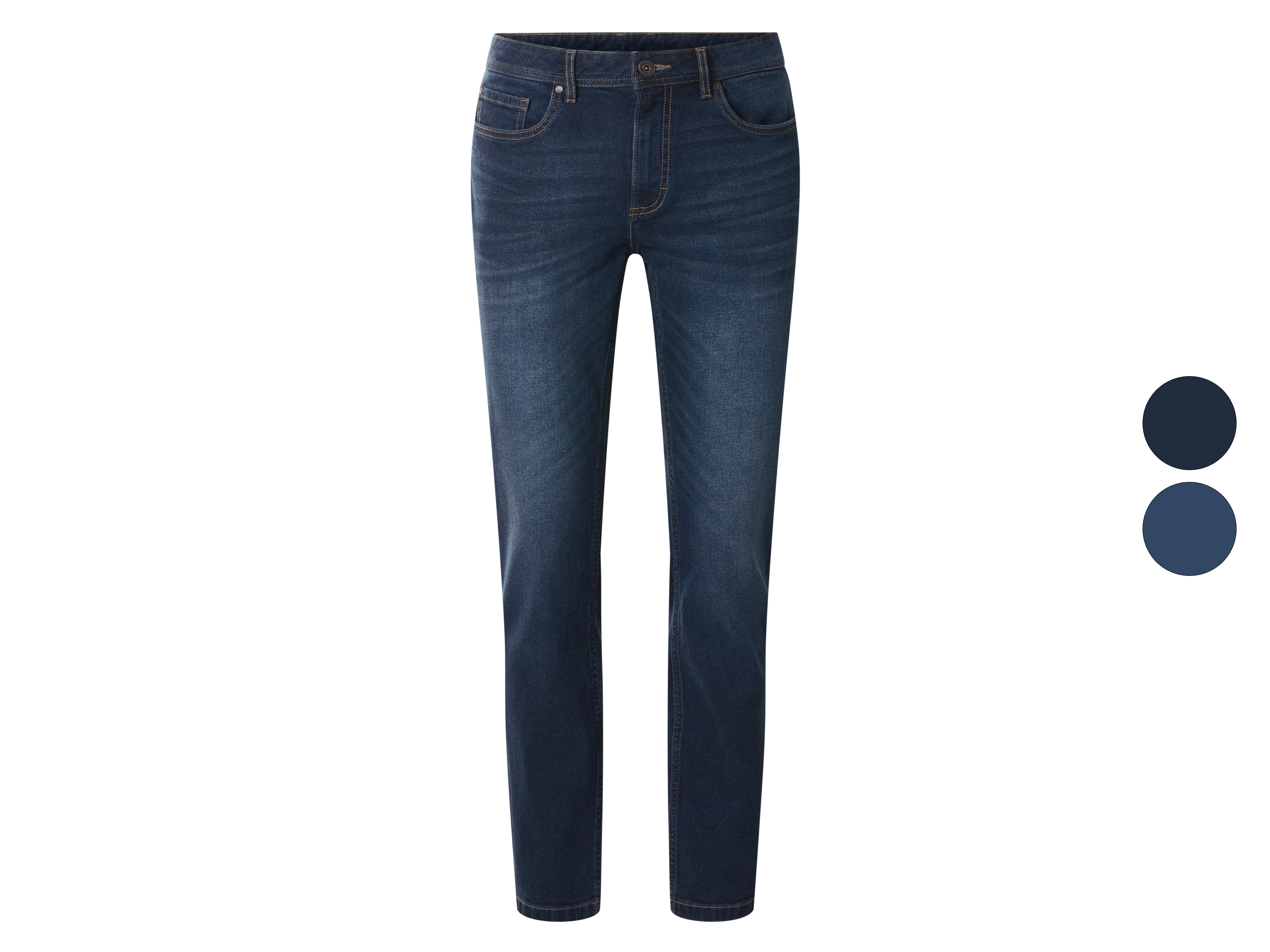 esmara Men Jeansy slim fit męskie z bawełną