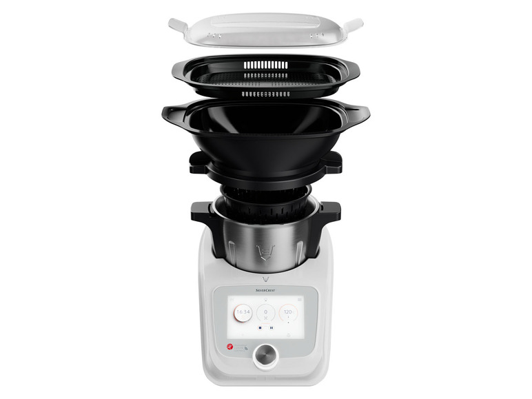 Pełny ekran: SILVERCREST® KITCHEN TOOLS Wielofunkcyjny robot kuchenny z Wi-Fi Monsieur Cuisine Connect, 1100 W - zdjęcie 4