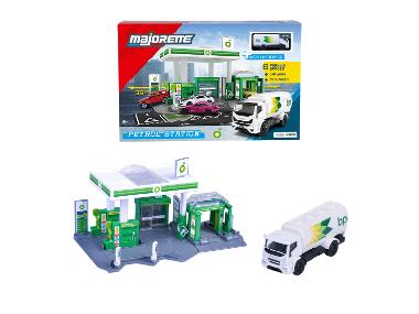 Majorette Stacja benzynowa BP + 1 pojazd