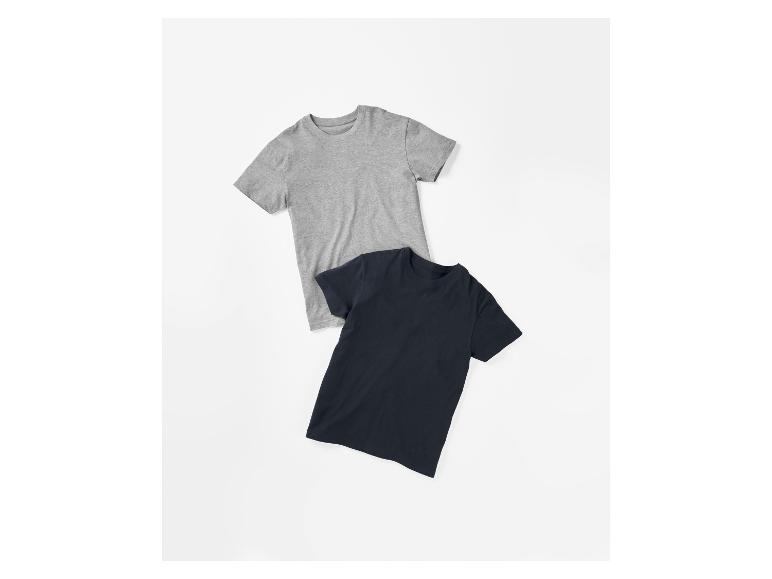T-shirty chłopięce z bawełną, 2 sztuki
