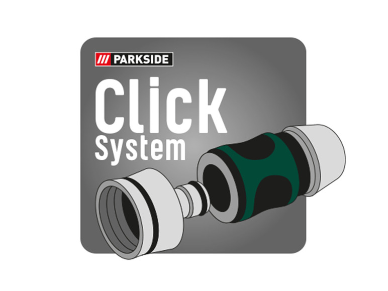 Pełny ekran: PARKSIDE® Zraszacz kwadratowy, kołowy lub rotacyjny z systemem Parkside Click - zdjęcie 2