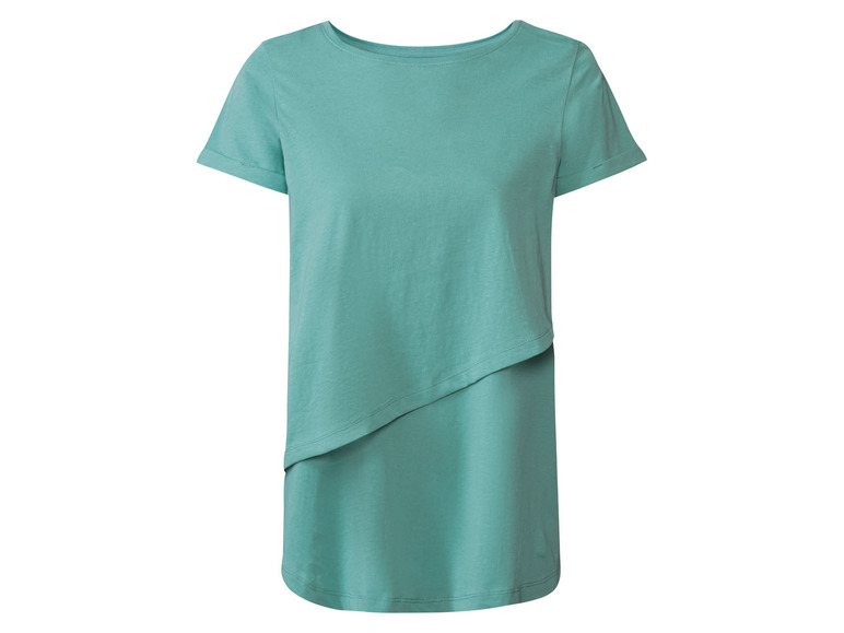 Pełny ekran: esmara® Piżama damska z koszulką do karmienia z biobawełny (koszulka + szorty) - zdjęcie 4