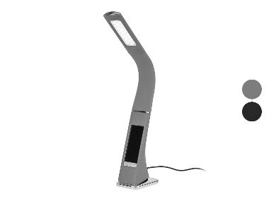 LIVARNO home Lampa stołowa LED z zegarem