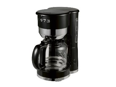 SILVERCREST® Ekspres przelewowy do kawy retro, 1000 W, 1973 SKMR 1000 A1, czarny