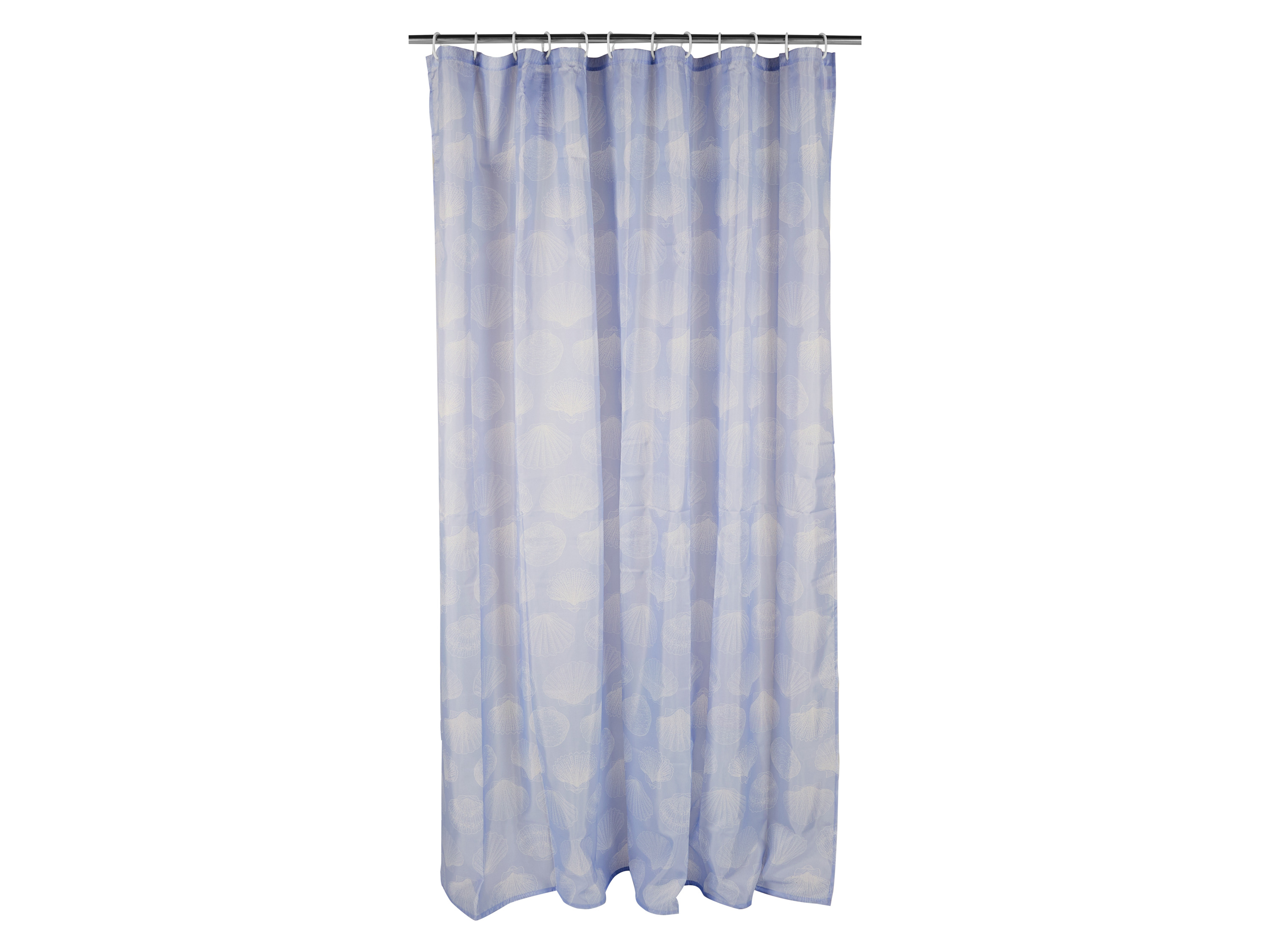 LIVARNO® Zasłona prysznicowa, 180 x 200 cm (Muszle)