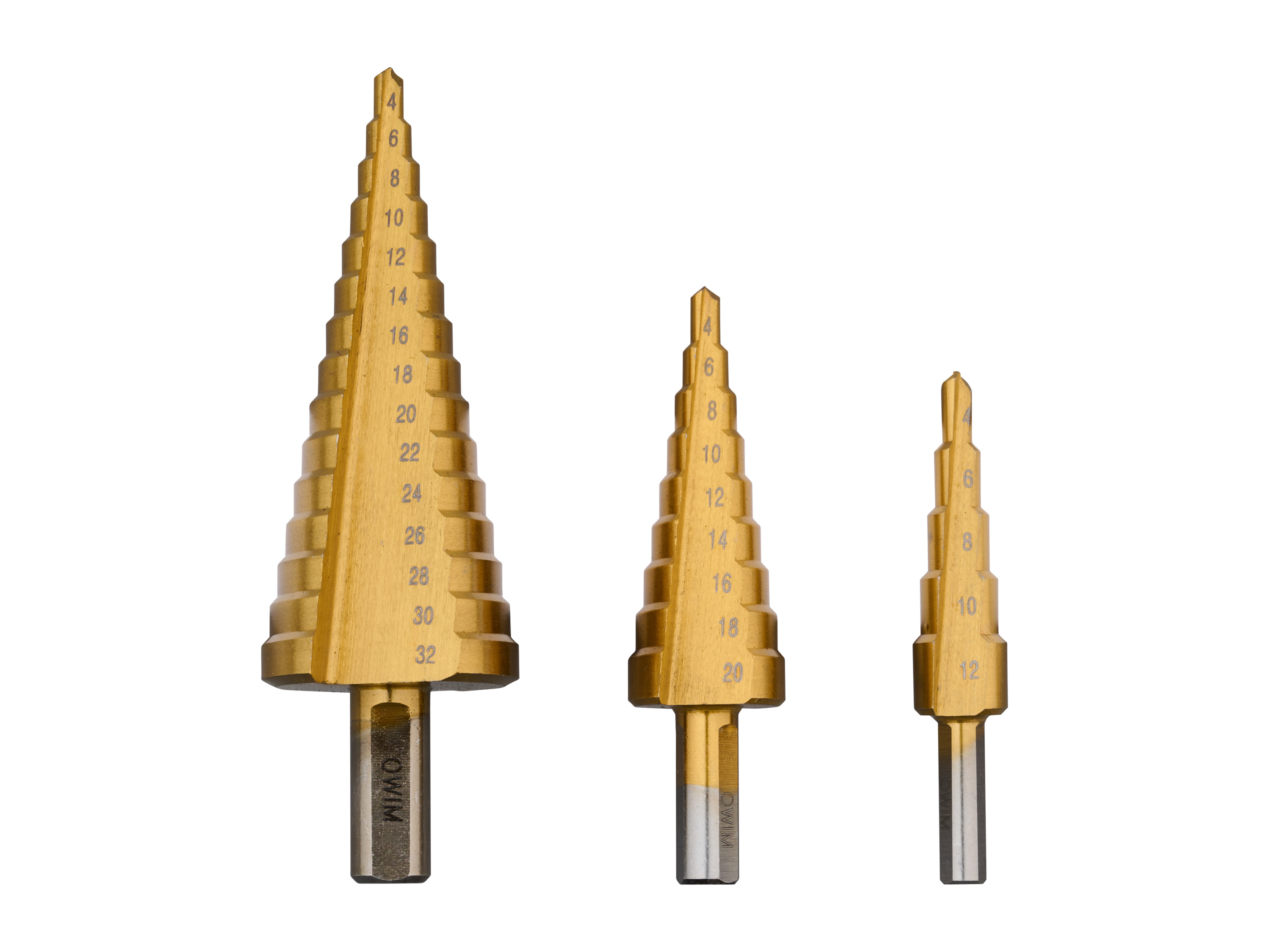 PARKSIDE® Zestaw wierteł specjalnych, PSB 6 A1, 3, 4, 5 lub 8 elementów (Zestaw wierteł stopniowych HSS)