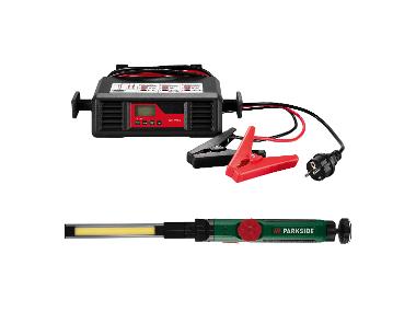 ULTIMATE SPEED® Zestaw Prostownik ULG 17 B2 z akumulatorową składaną lampą LED PSDD 2000 A3