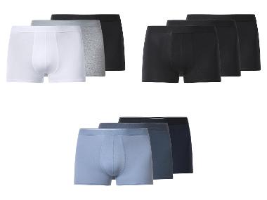esmara Men Bokserki męskie z bawełną, 3 pary