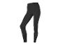 Czarne legginsy damskie z przezroczystymi detalami