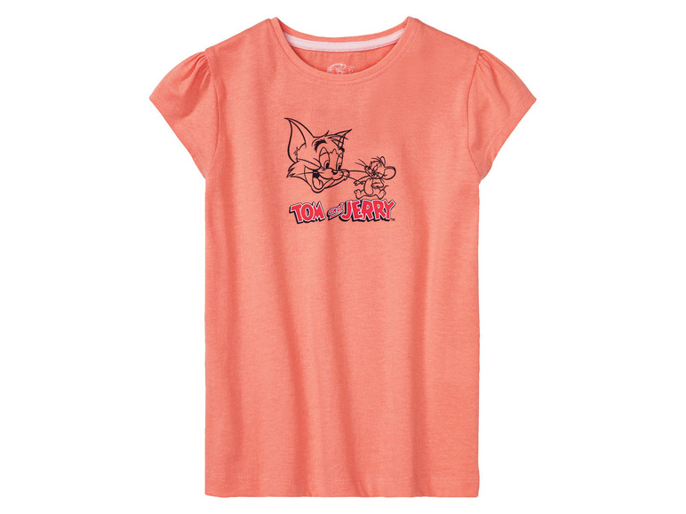 Pełny ekran: Piżama dziewczęca z bawełny z kolekcji Tom & Jerry (koszulka + szorty), 1 komplet - zdjęcie 10