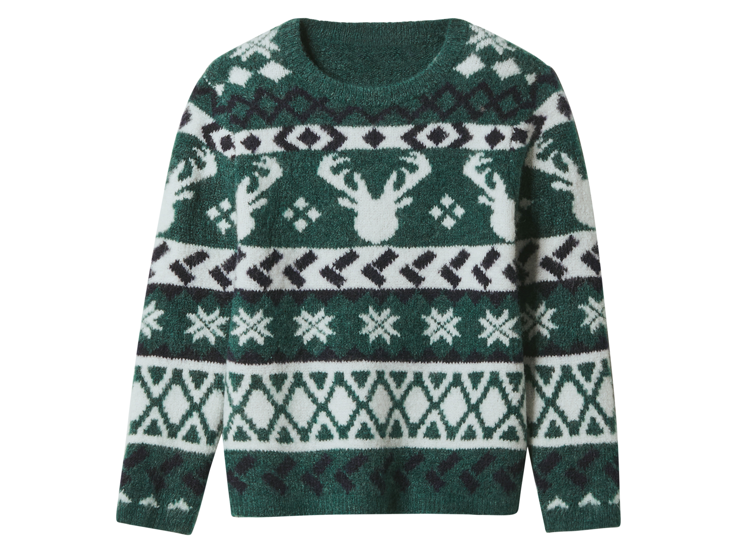 lupilu® Sweter dziecięcy (Zielony, 122/128)