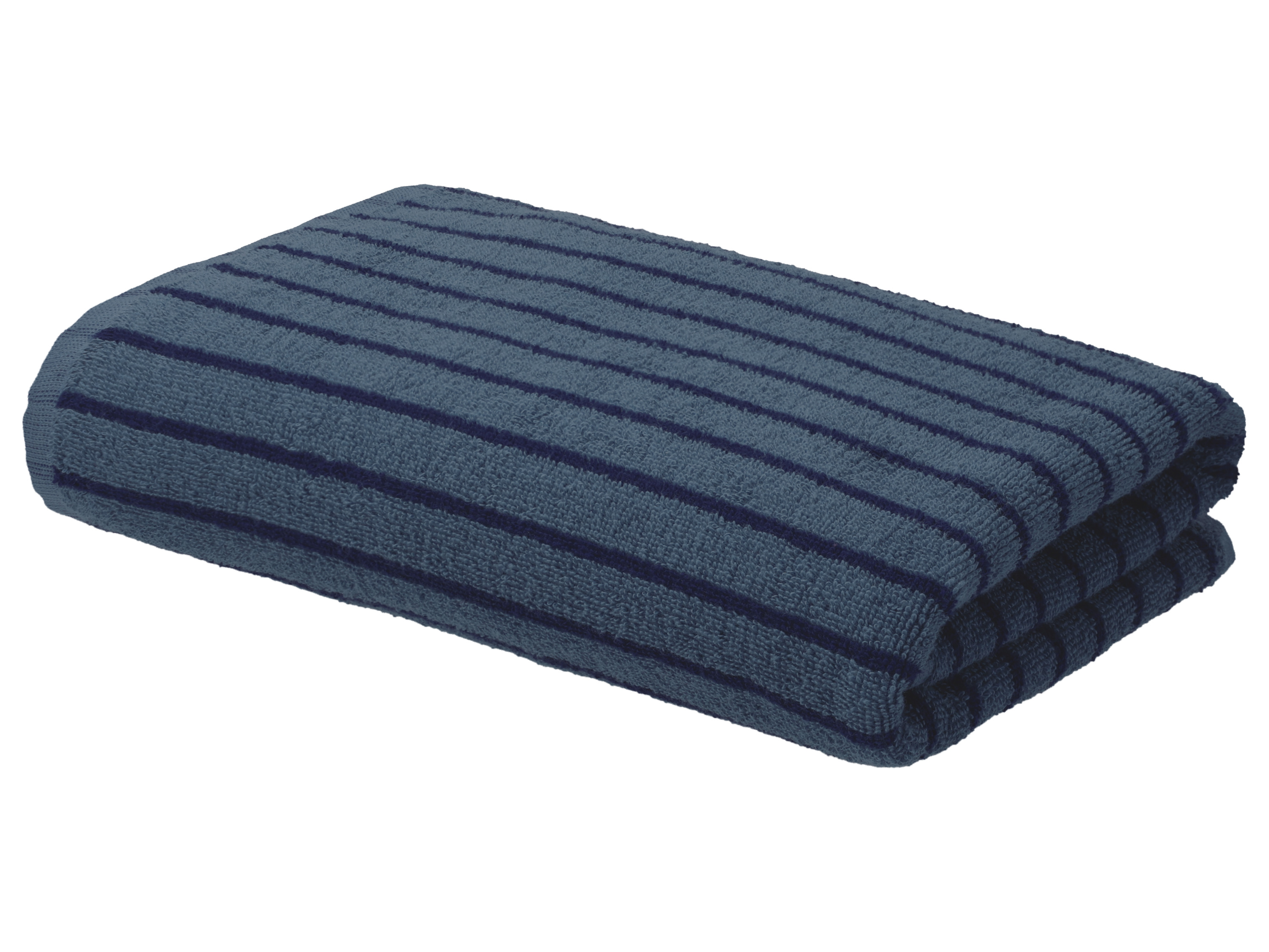 LIVARNO® Ręcznik kąpielowy frotte, 70 x 140 cm (Niebieski)