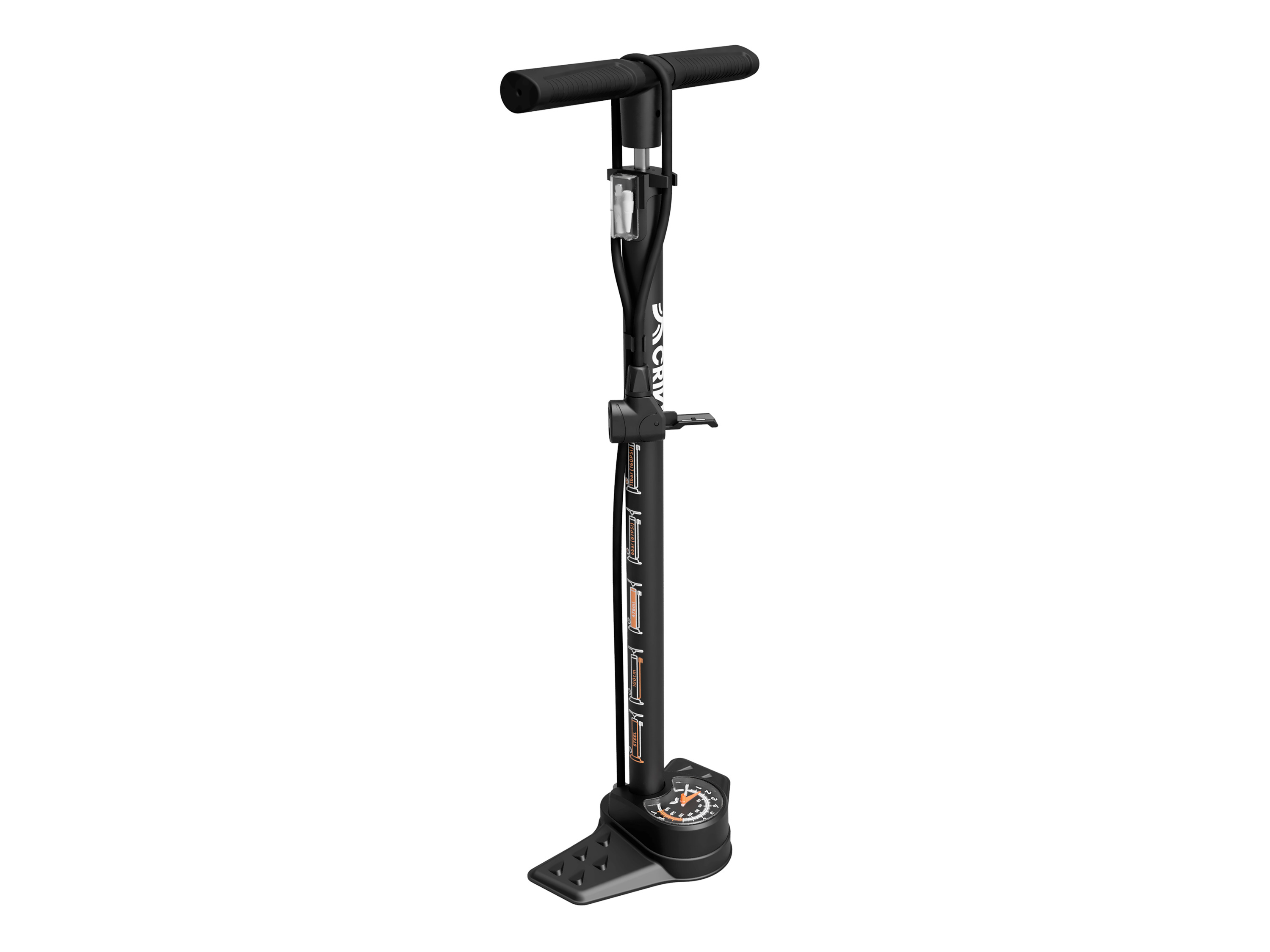 CRIVIT Pompka podłogowa XL z manometrem